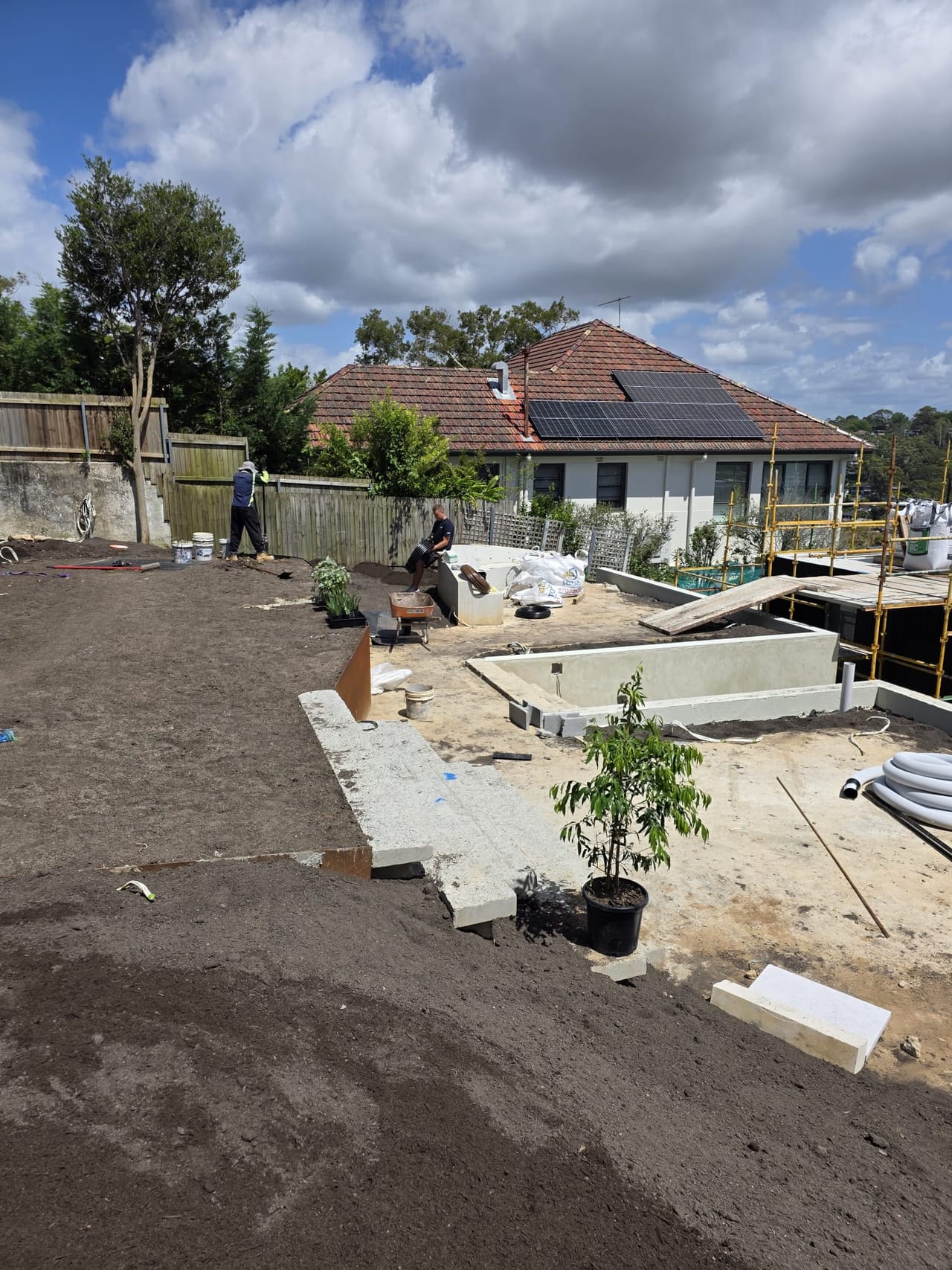 Kayssa landscape design project 8 in Western Sydney