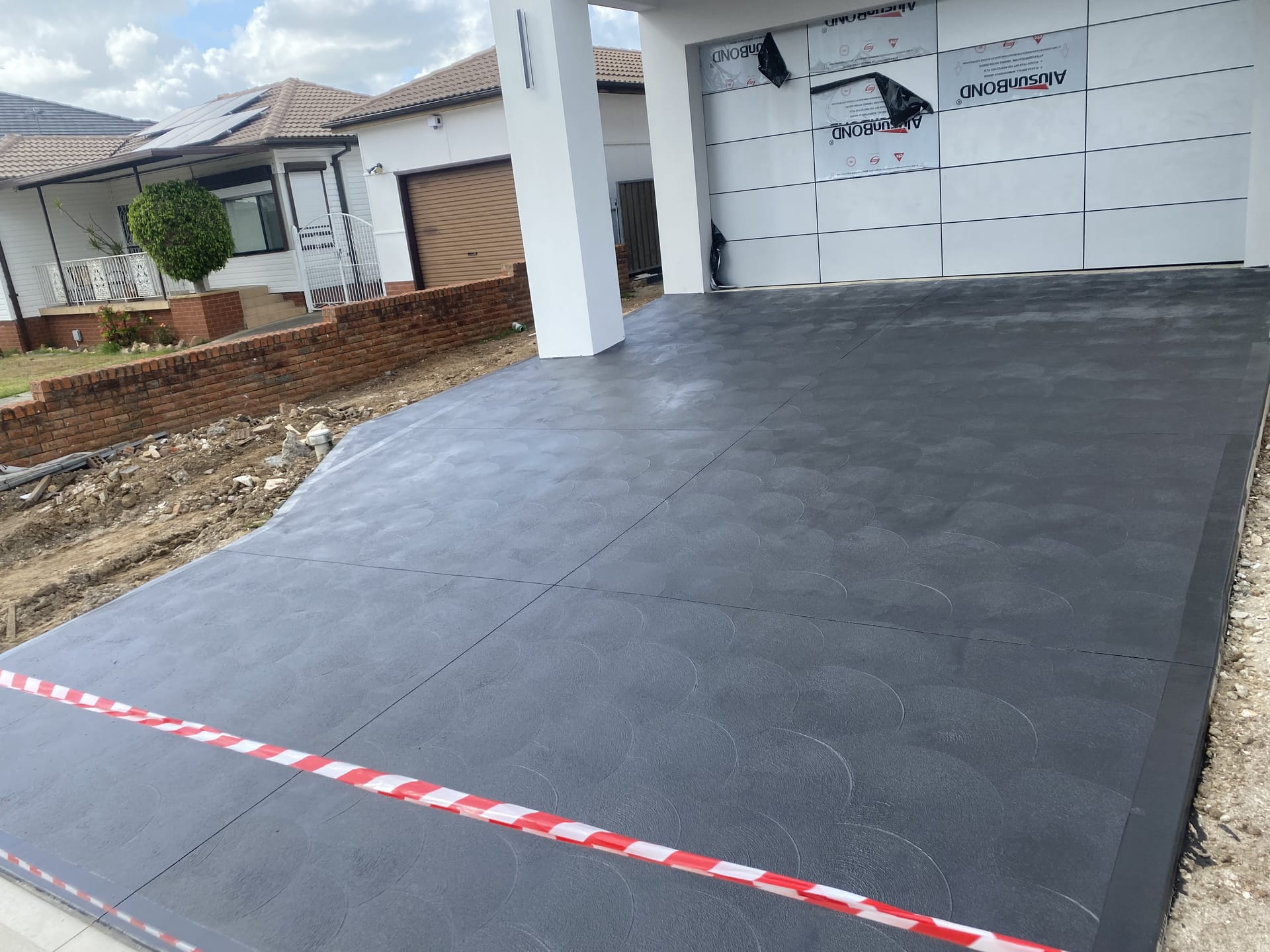 Kayssa paving driveways project 7 in Western Sydney