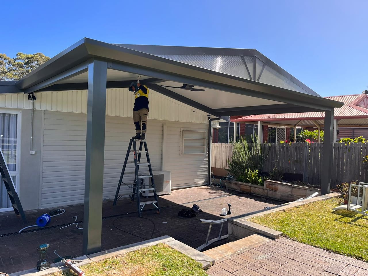Kayssa pergolas decking project 9 in Western Sydney